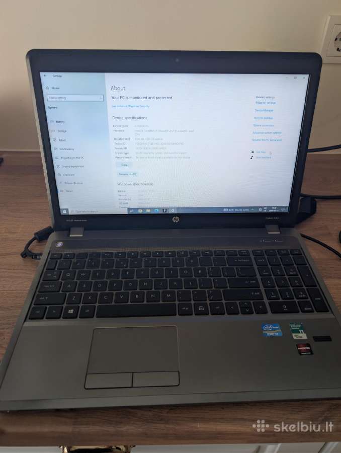 Hp Probook 4540s - nuotraukos Nr. 2