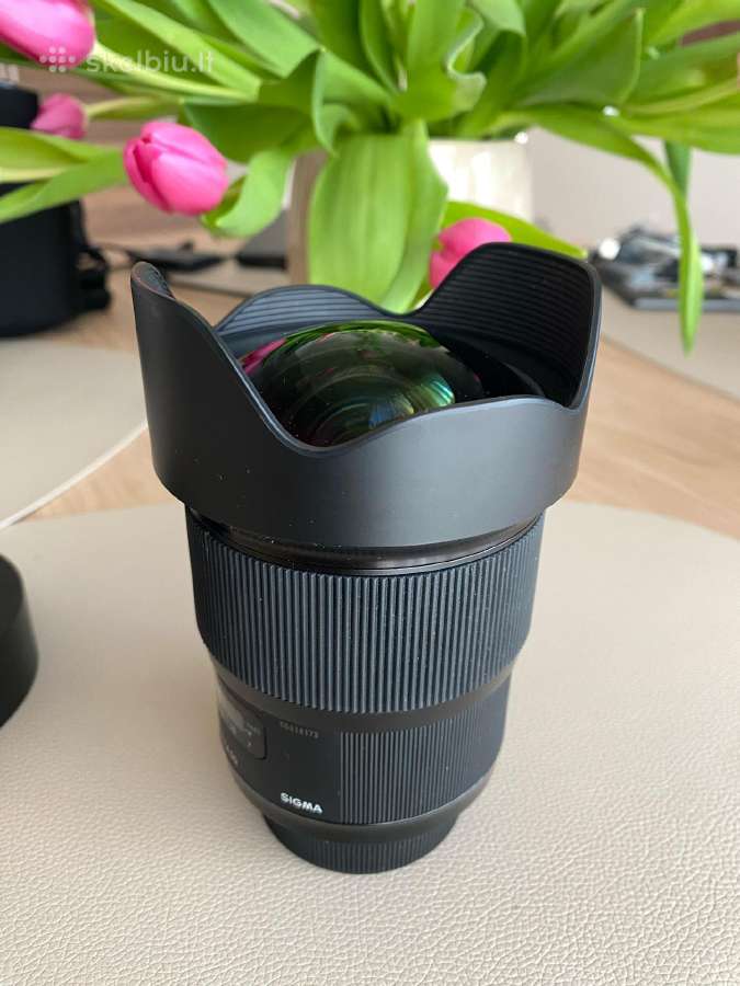 Sigma 20 mm 1,4f Dg Art Nikon mount - nuotraukos Nr. 2