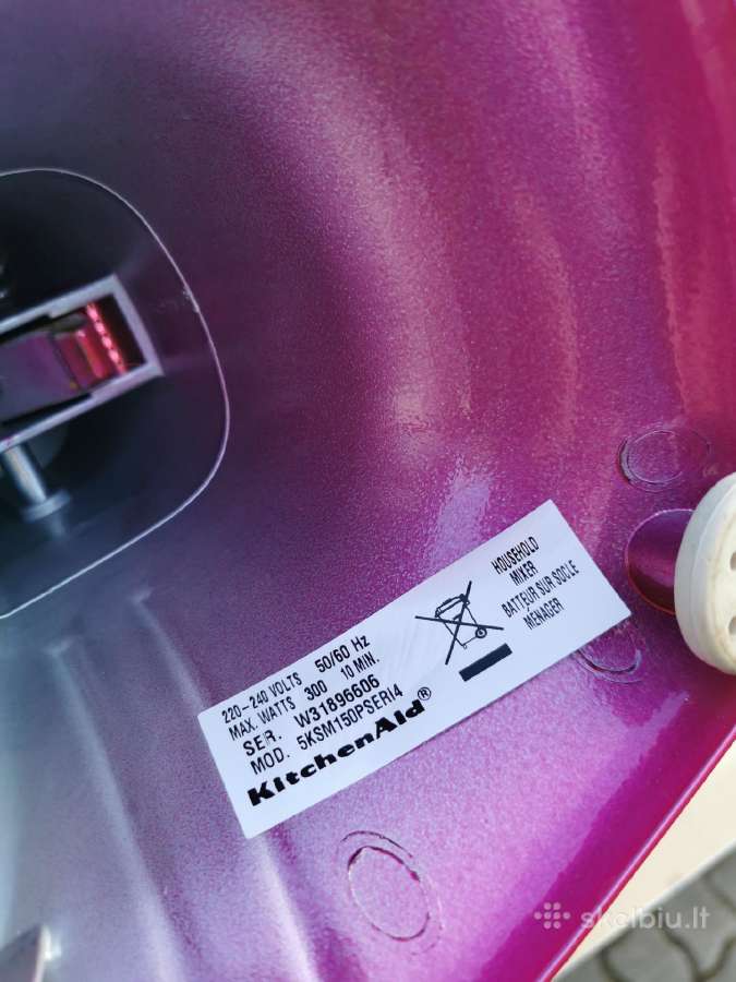 Kitchenaid Artisan 5ksm150 - nuotraukos Nr. 10
