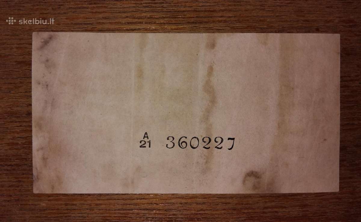 Ceylono 50 centu banknotas - nuotraukos Nr. 2