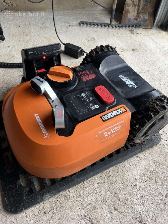 Vejos pjovimo robotas worx landroid wr142e