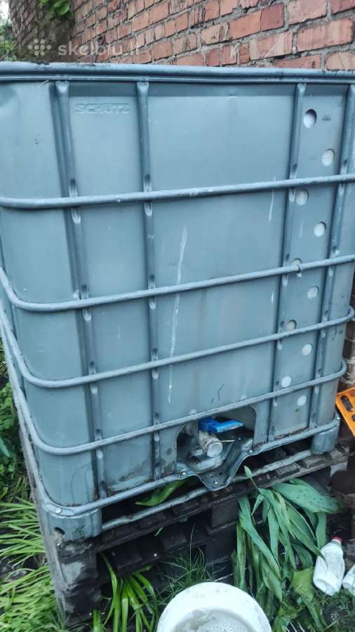 Bačka statine talpa vandeniui 1000l Ibc