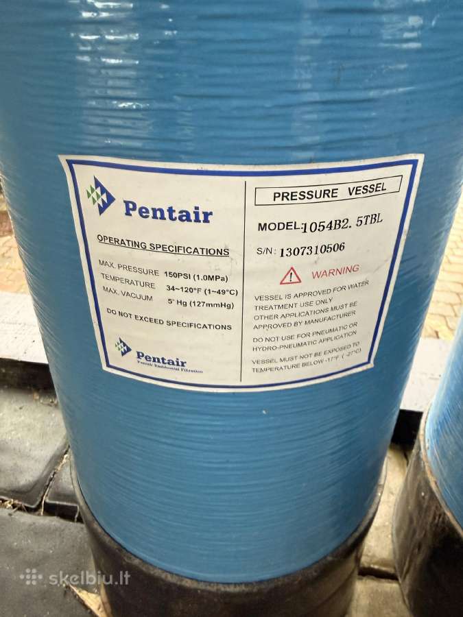 Vandens filtravimo sistema Pentair + Waterboss - nuotraukos Nr. 3