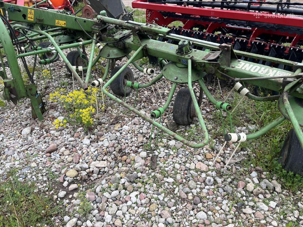 Krone Kuhn vartytuvai