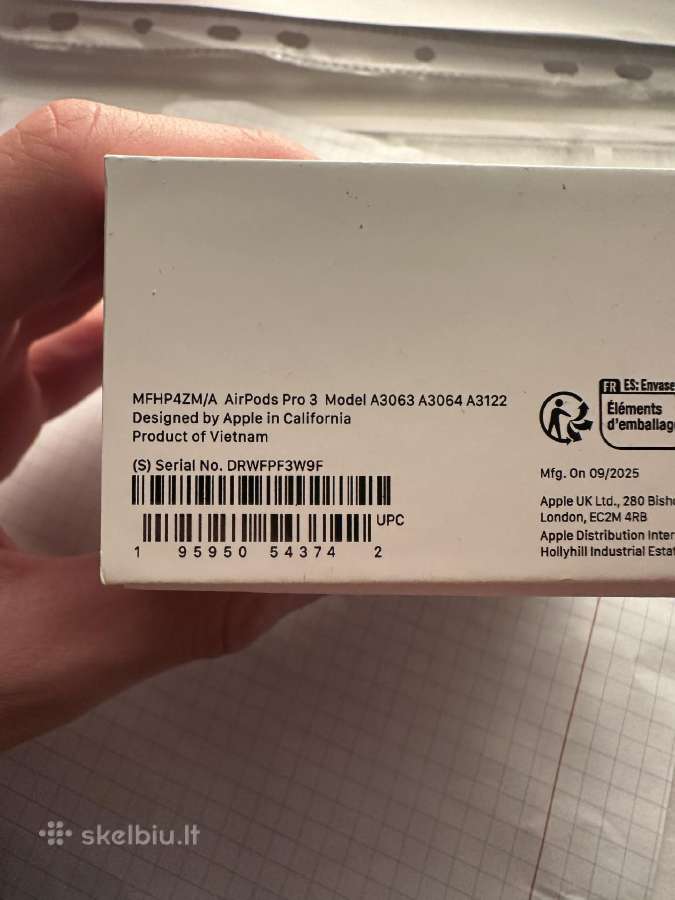 Airpods 3 Pro - nuotraukos Nr. 5