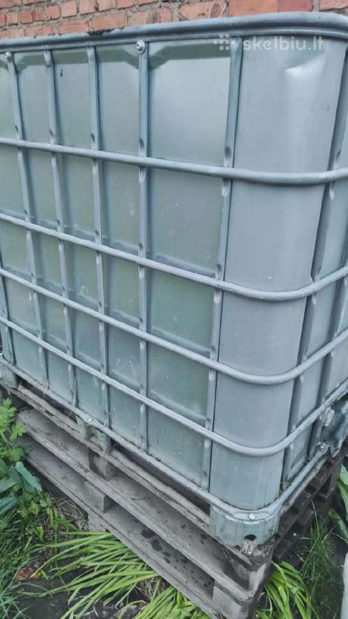 Ibc talpa tonine statine 1000l talpa - nuotraukos Nr. 2