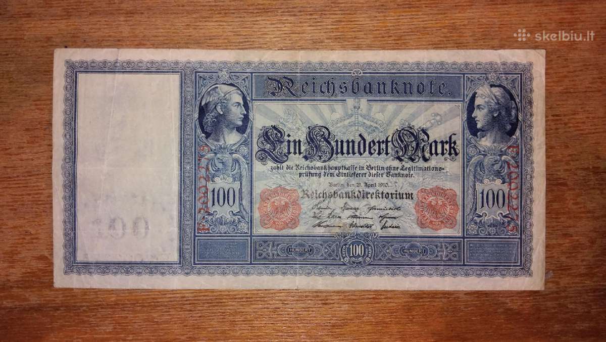 Vokietijos 100 markių banknotas