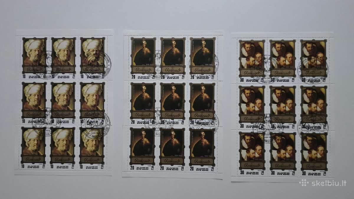 Š.korėja ->Pasaulio pašto ženklai ->World stamps<- - nuotraukos Nr. 19
