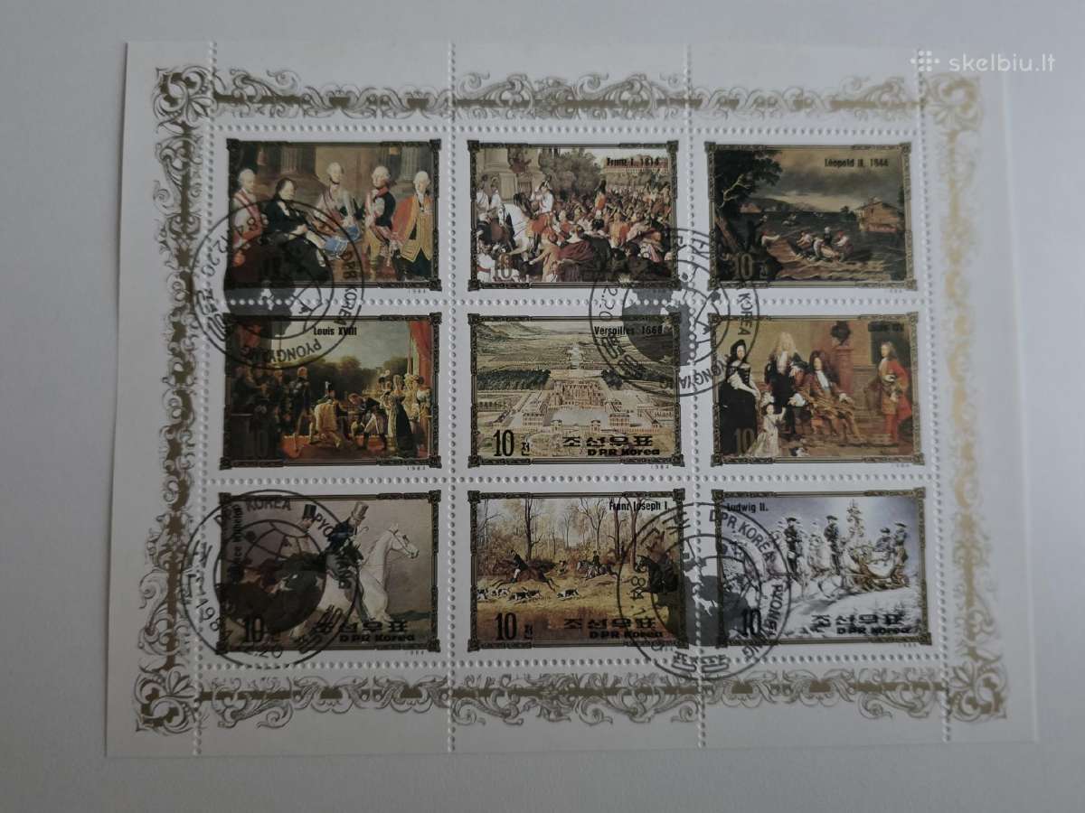 Š.korėja ->Pasaulio pašto ženklai ->World stamps<- - nuotraukos Nr. 24