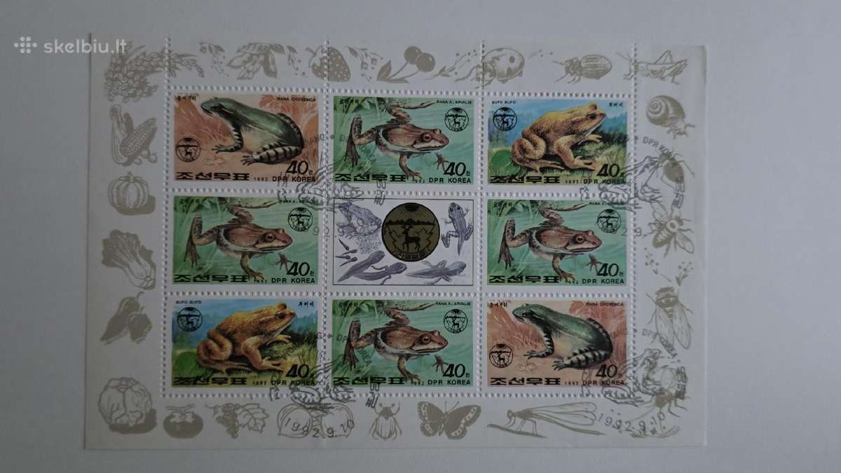 Š.korėja ->Pasaulio pašto ženklai ->World stamps<-