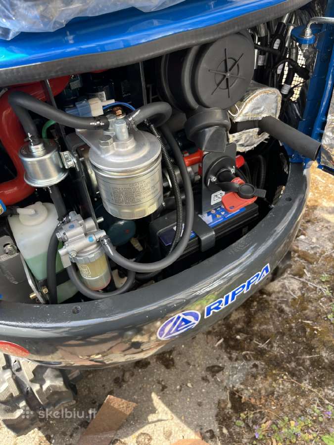 1t mini ekskavatorius su kubota varikliu - nuotraukos Nr. 2