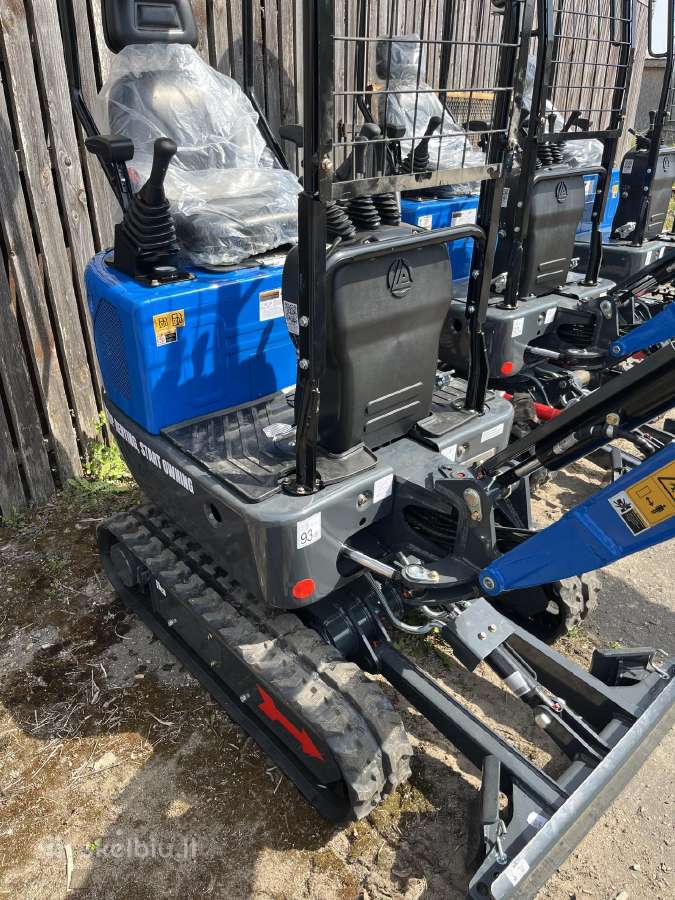 1t mini ekskavatorius su kubota varikliu - nuotraukos Nr. 6