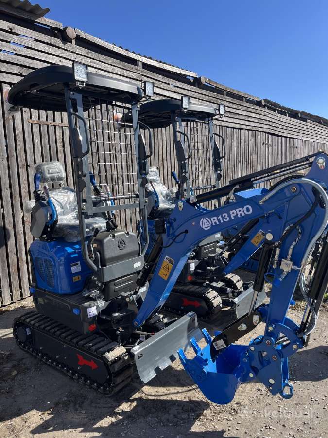 1t mini ekskavatorius su kubota varikliu - nuotraukos Nr. 7