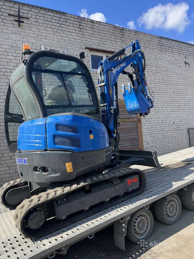 1t mini ekskavatorius su kubota varikliu - nuotraukos Nr. 16