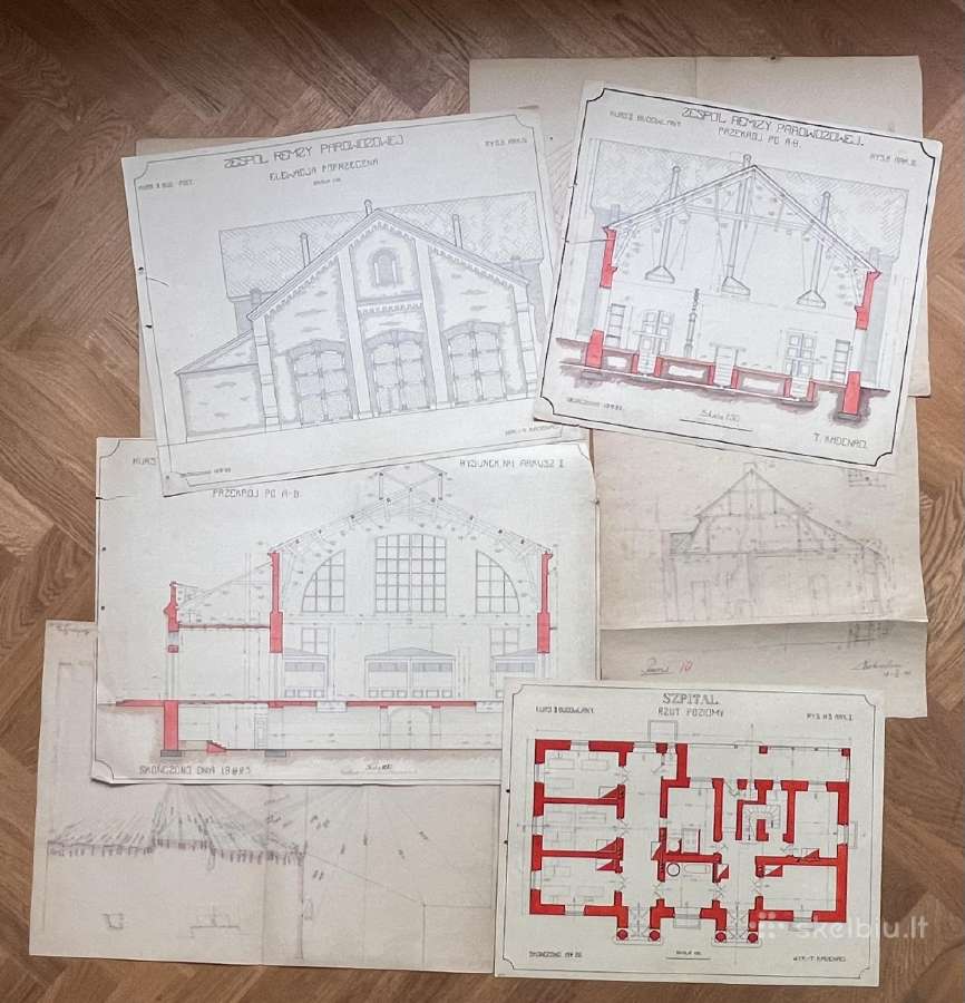 Parduodamas Vilniuje dirbusio architekto archyvas - nuotraukos Nr. 8