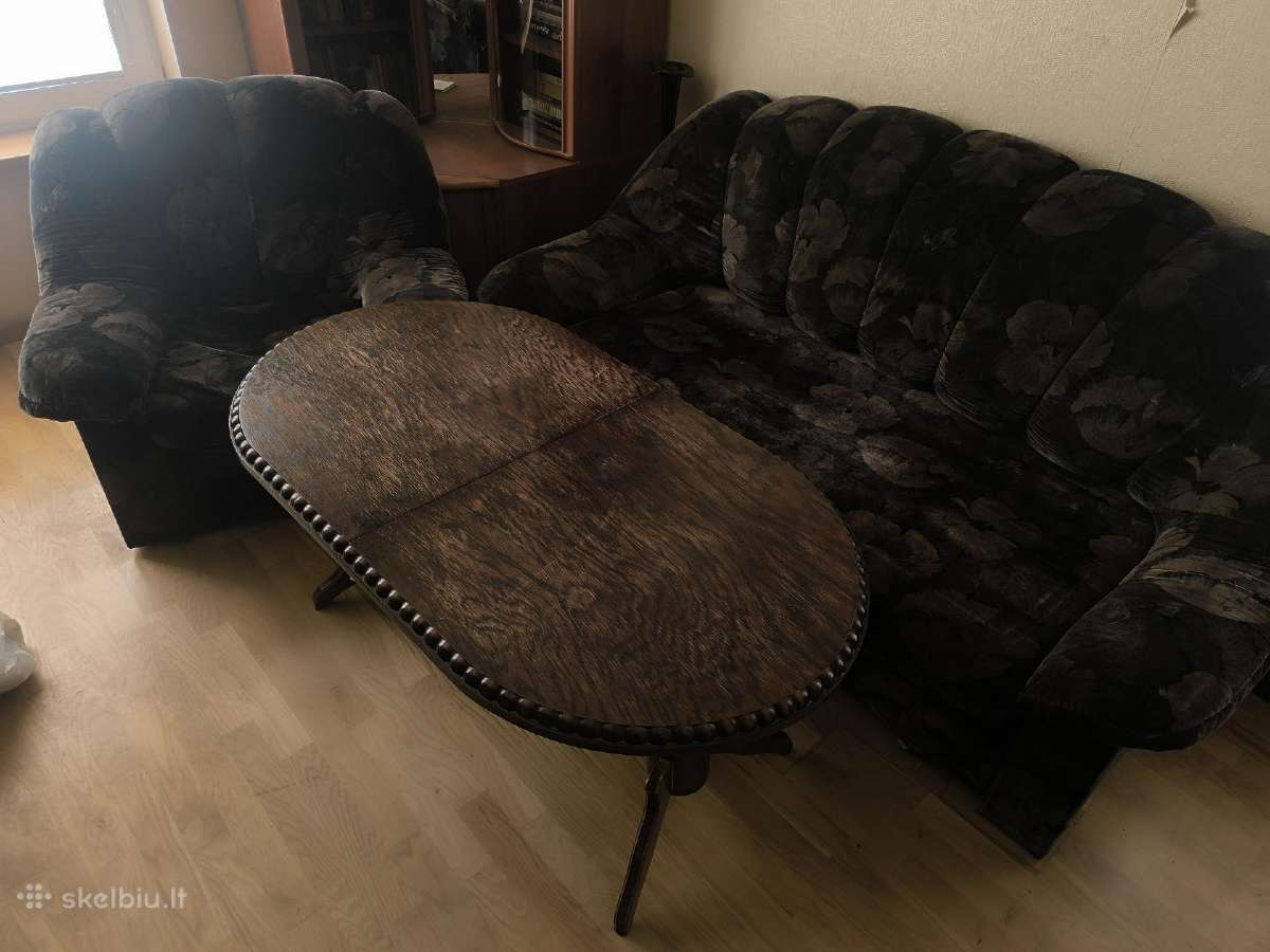 Naudoti sofa, fotelis, stalas - nuotraukos Nr. 2