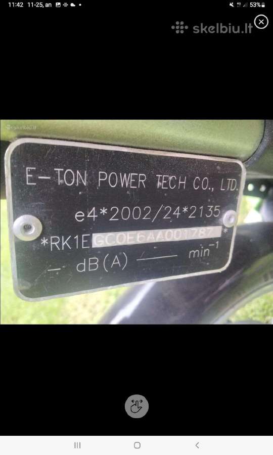 Akumuliatorinis lektrinis dviratis - nuotraukos Nr. 8