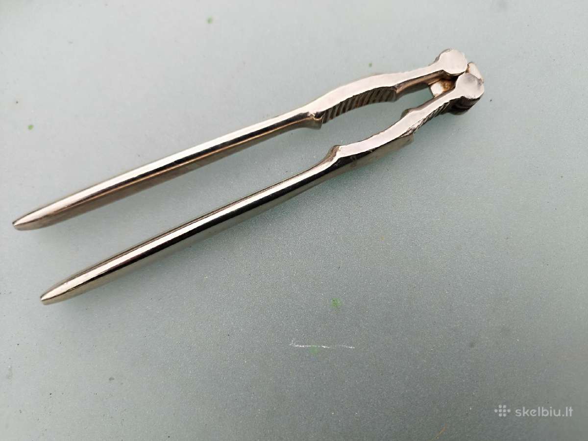 Riešutų gliaudyklė metalinė replės traiškymui - nuotraukos Nr. 7