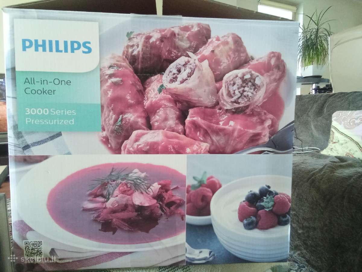 Philips 3000 naujas greitpuodis elektrinis - nuotraukos Nr. 6