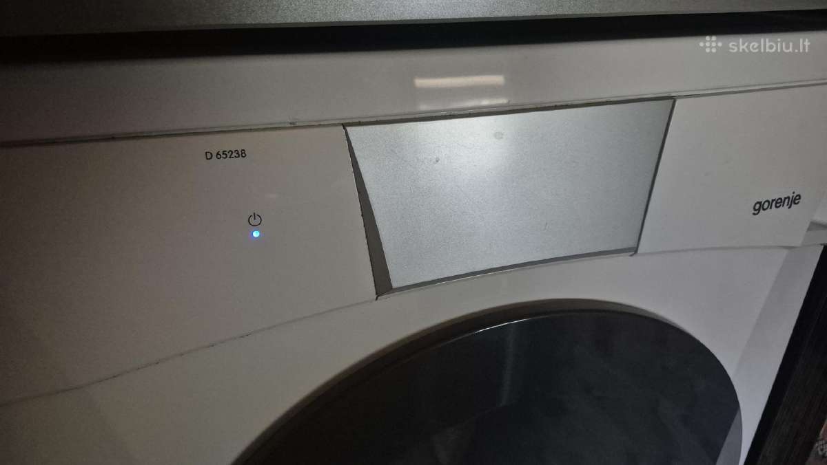 Gorenje skalbimo mašinos ir džiovyklės komplektas - nuotraukos Nr. 2