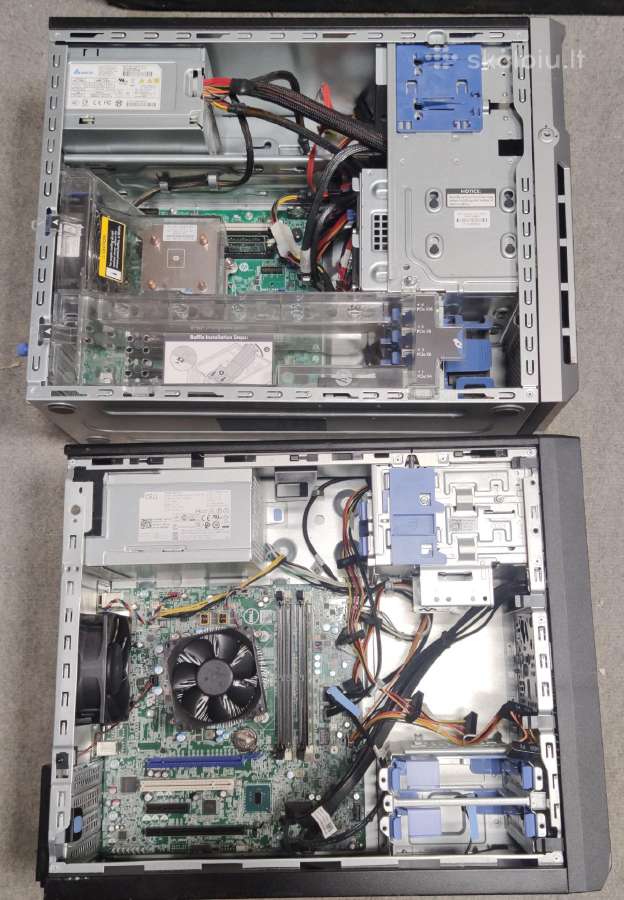 Serveris Dell ir Hp orginalai