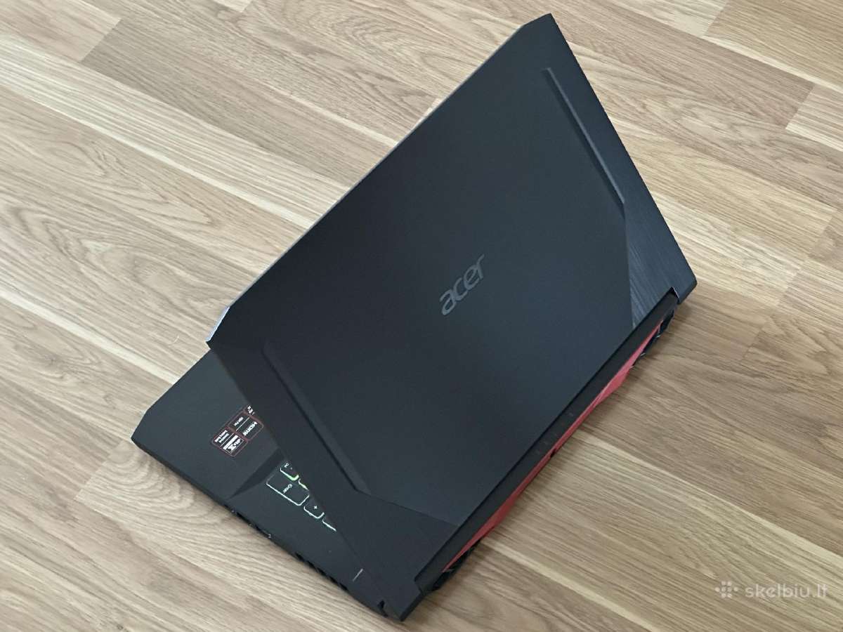 Parduodu Acer Nitro 5 17 Su Rtx 3060 6gb, 120hz - nuotraukos Nr. 5