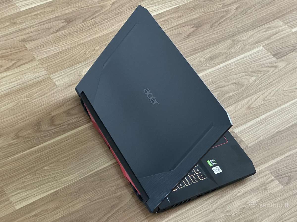 Parduodu Acer Nitro 5 17 Su Rtx 3060 6gb, 120hz - nuotraukos Nr. 6