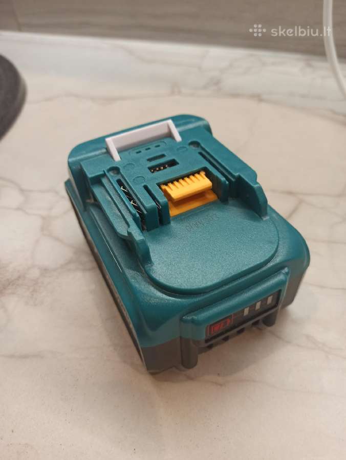 18v 6ah ir 8ah Makita akumuliatoriai - nuotraukos Nr. 2