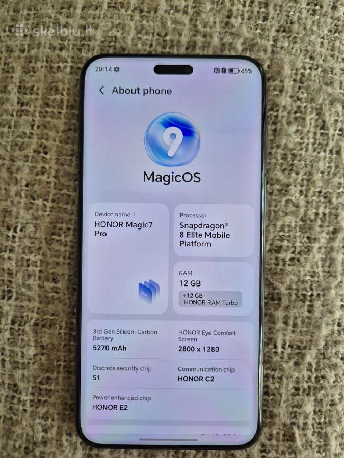 Honor Magic7 Pro, 12gb/512gb,
