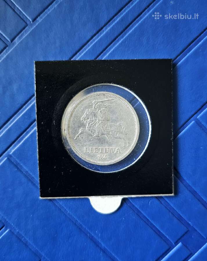 1936m. 5 litai - nuotraukos Nr. 2