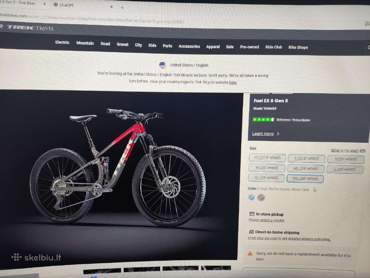 Ieškau full suspension trek fuel ex 8 iki 1000