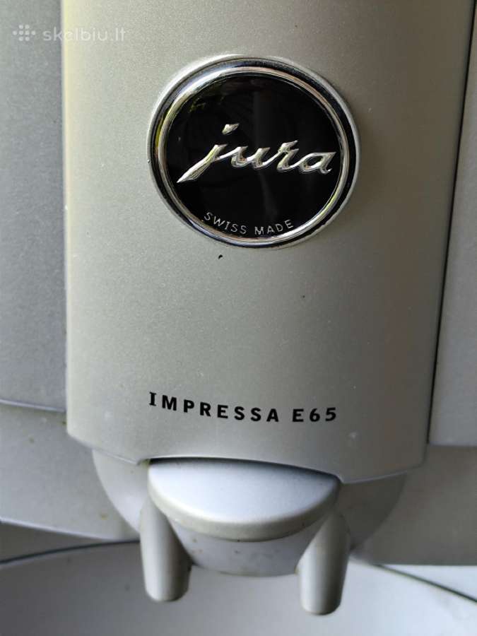 Automatinis kavos aparatas Jura Impressa E65 - nuotraukos Nr. 4