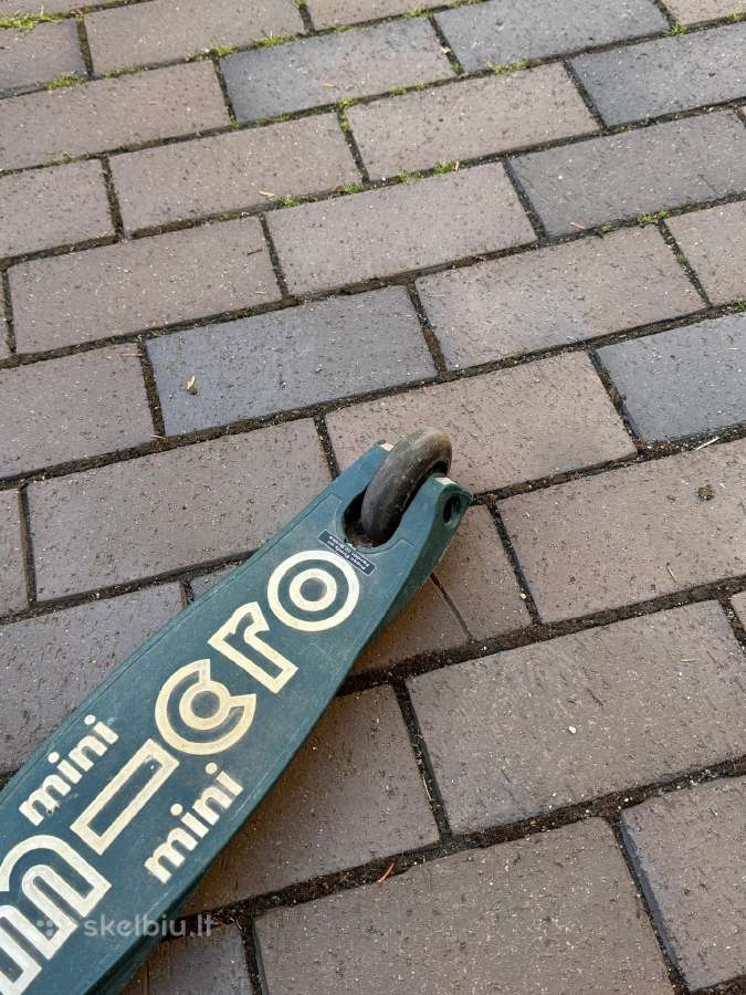 Motoroleris Mini micro (green) - nuotraukos Nr. 2