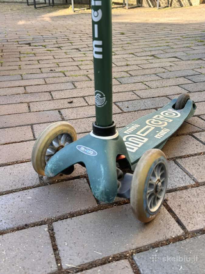 Motoroleris Mini micro (green) - nuotraukos Nr. 3