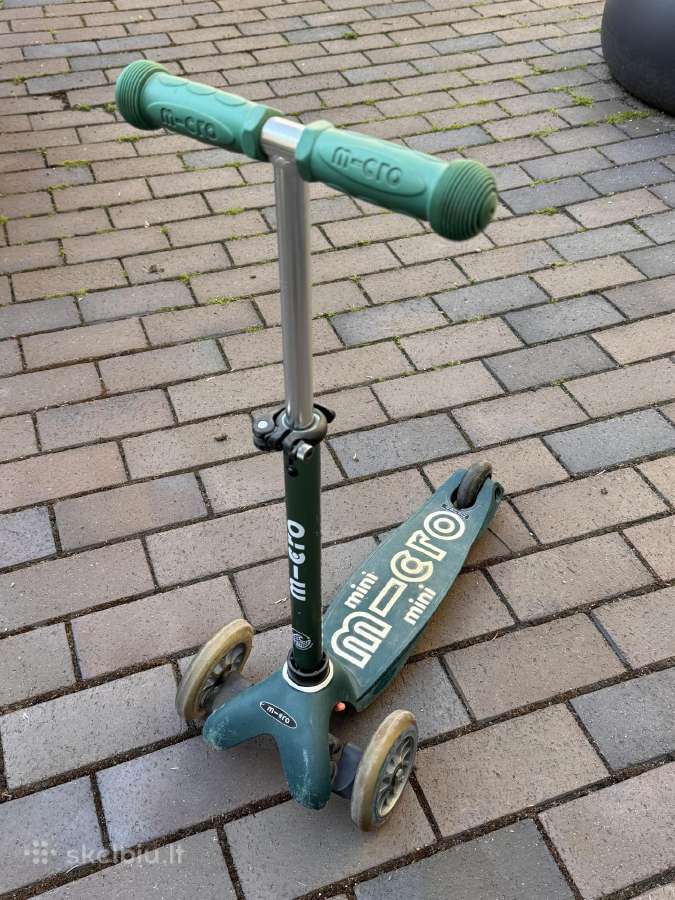 Motoroleris Mini micro (green) - nuotraukos Nr. 5