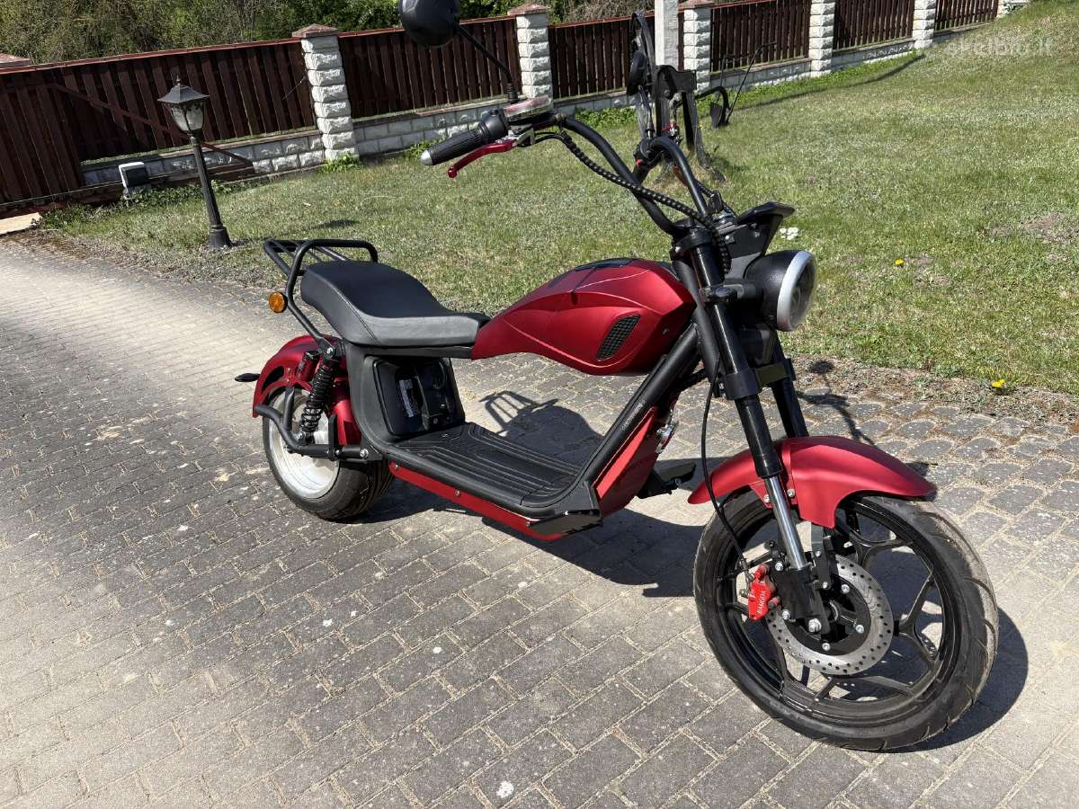 Elektrinis motoroleris Cp-6, 2000w, Li-ion, Eec
