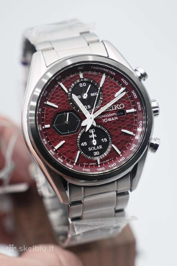 Naujas! Seiko Chronografas 41.5 mm - nuotraukos Nr. 5