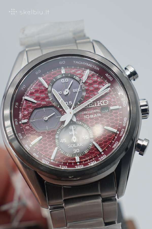 Naujas! Seiko Chronografas 41.5 mm - nuotraukos Nr. 6