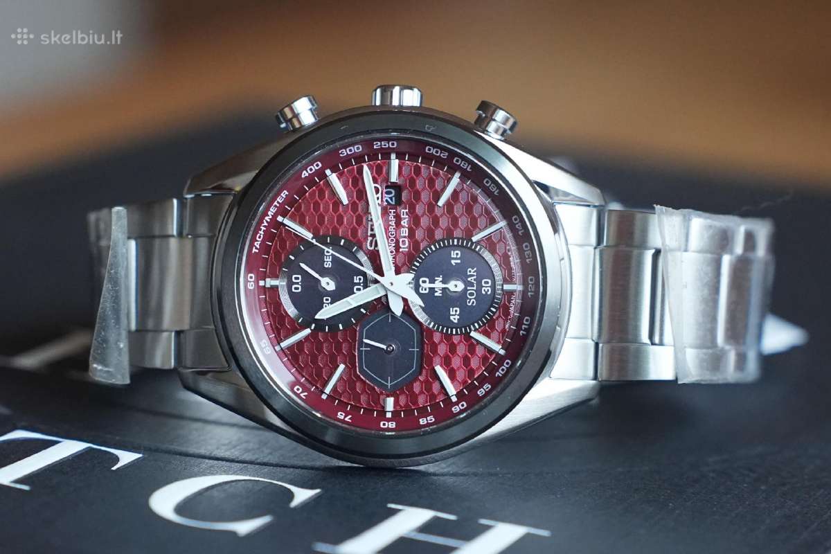 Naujas! Seiko Chronografas 41.5 mm - nuotraukos Nr. 9