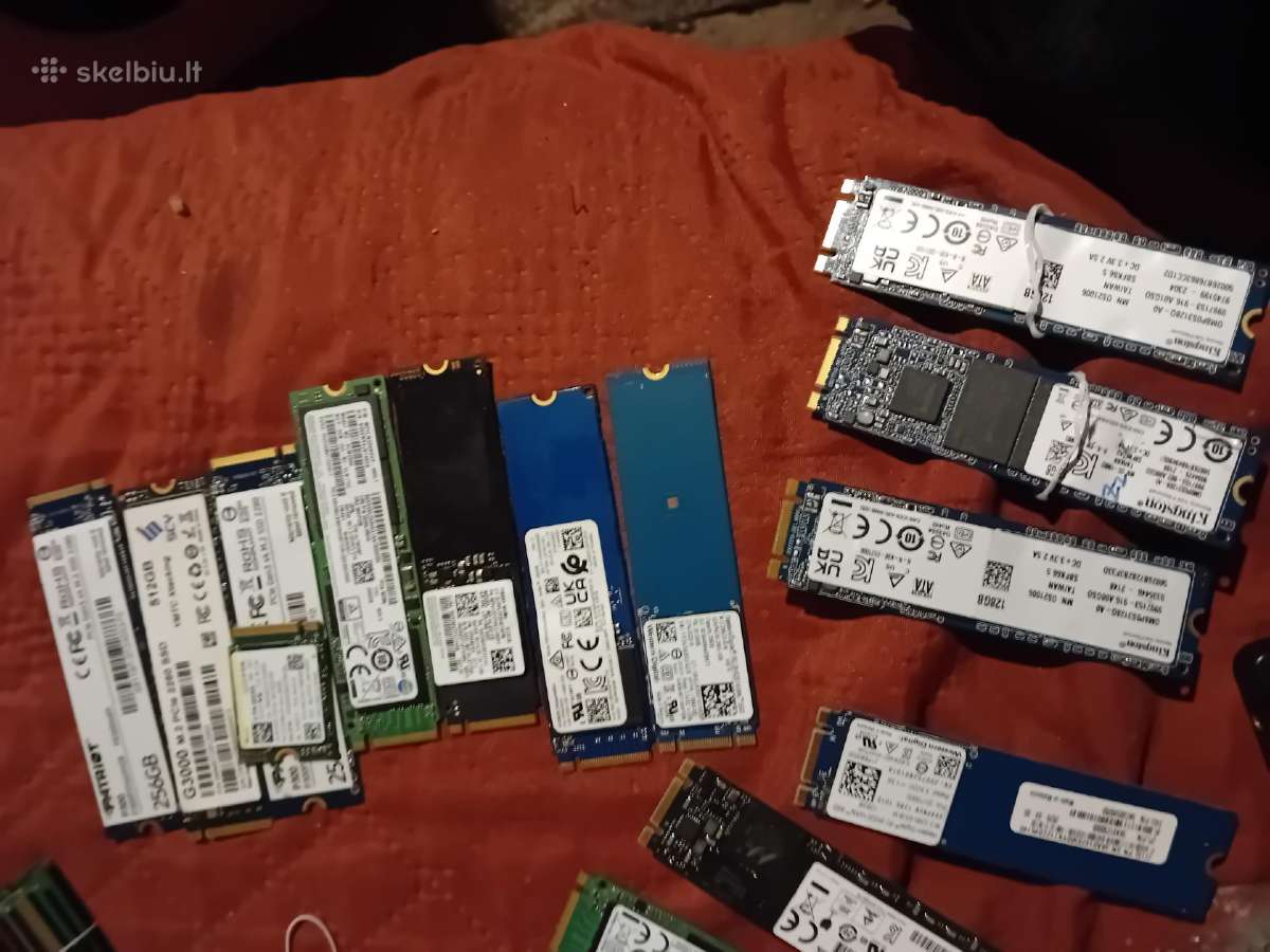 M2 nvme 512, 256, 128 GB