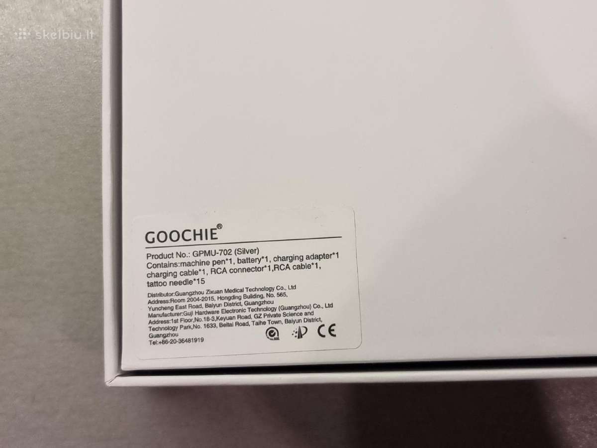 Profesionali belaidė Pmu mašinėlė Goochie X-series - nuotraukos Nr. 4