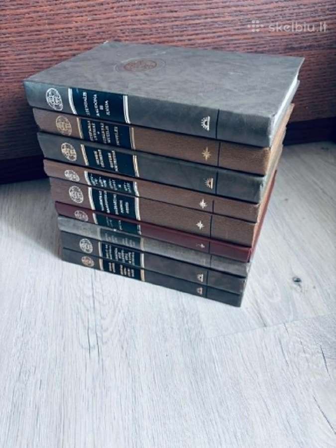 Pasaulinės literatūros bibliotekos knygos 9 vnt - nuotraukos Nr. 2