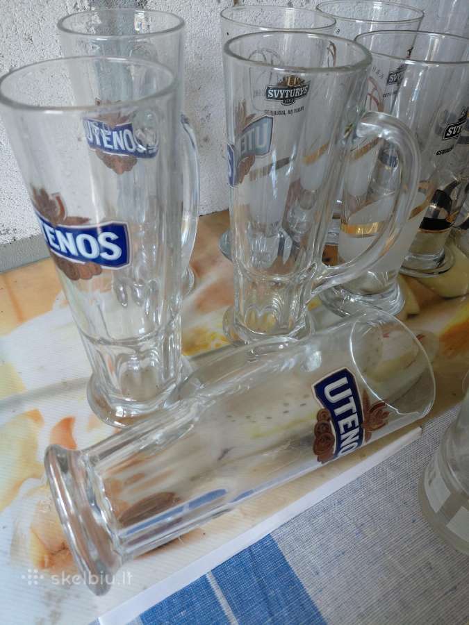 Utenos alaus bokaliukai
