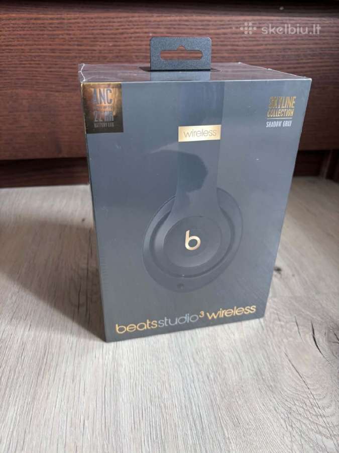 Ausinės Beats Studio3 Wireless Shadow Grey