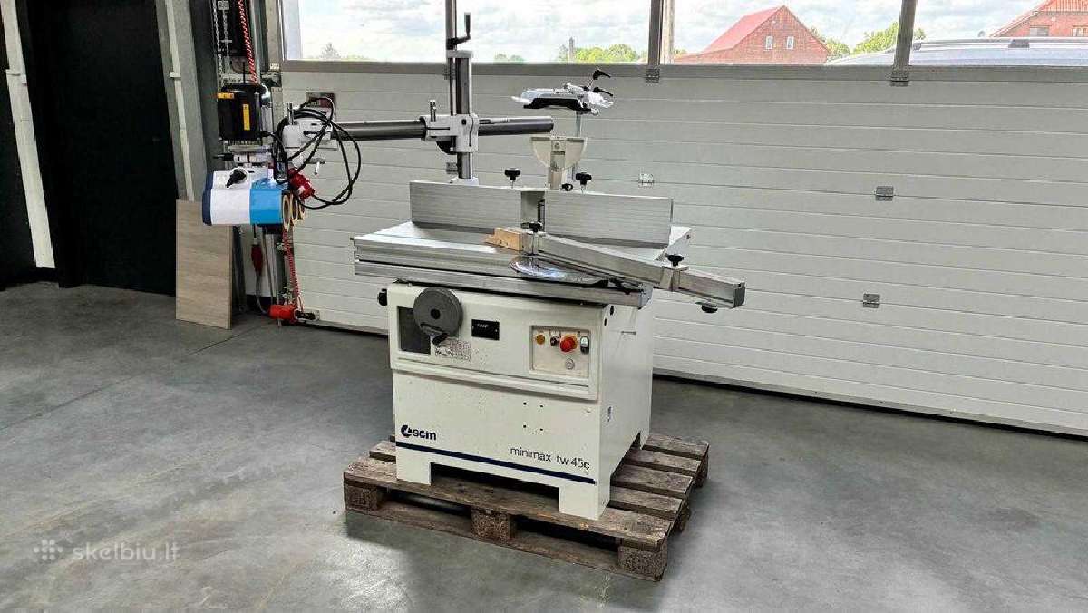 Frezavimo staklės Scm Minima Tw 45c