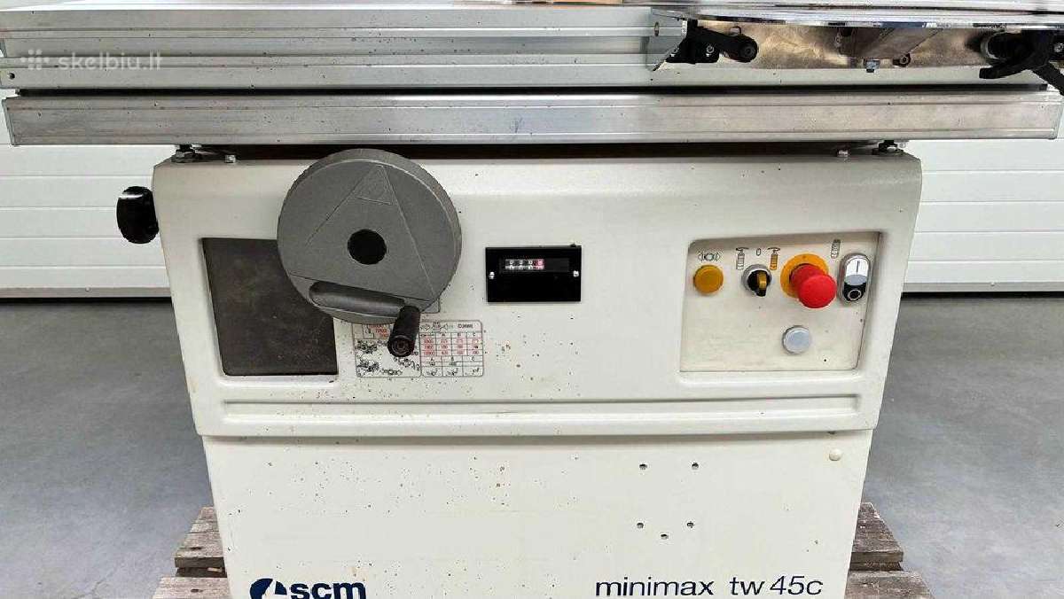 Frezavimo staklės Scm Minima Tw 45c - nuotraukos Nr. 2