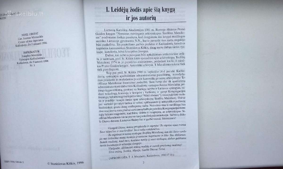 Arkivyskupas Teofilius Matulionis - nuotraukos Nr. 3