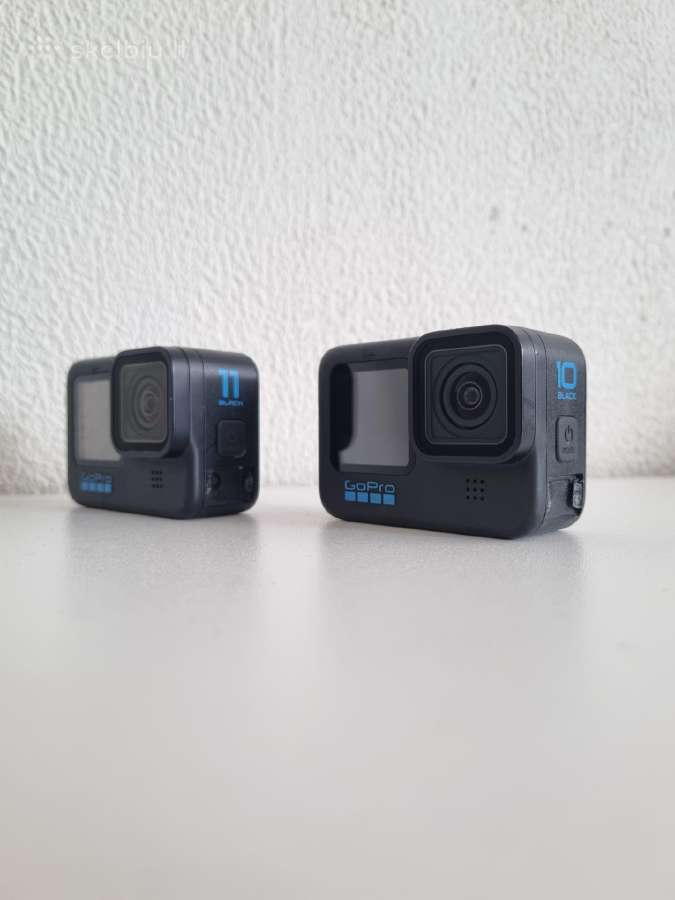 Gopro 11 ir Gopro 10