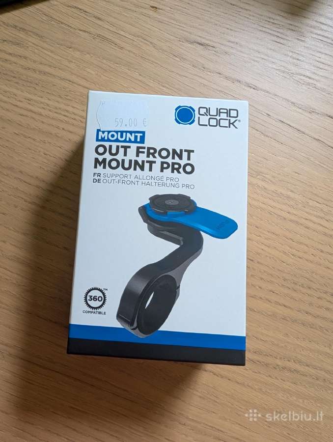 Quad Lock Out Front Mount Pro laikiklis dviračiui