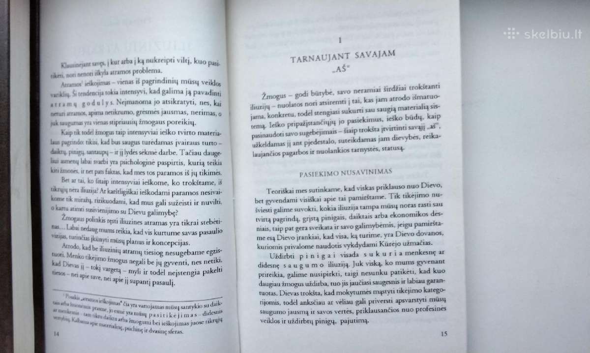 Vien Dievo gana. Gyventi palaiminim dvasia. Kuniga - nuotraukos Nr. 4